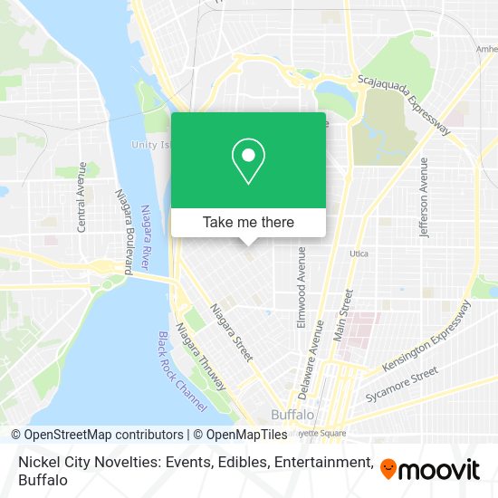 Nickel City Novelties: Events, Edibles, Entertainment map