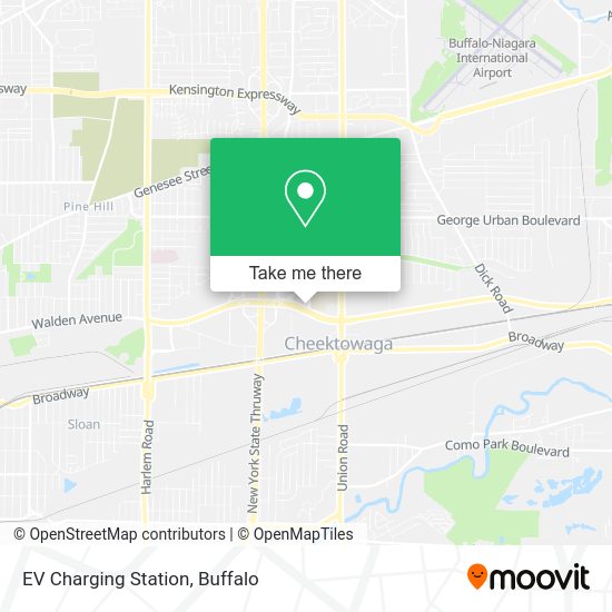 EV Charging Station map