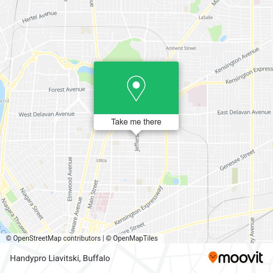 Mapa de Handypro Liavitski