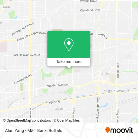 Alan Yang - M&T Bank map