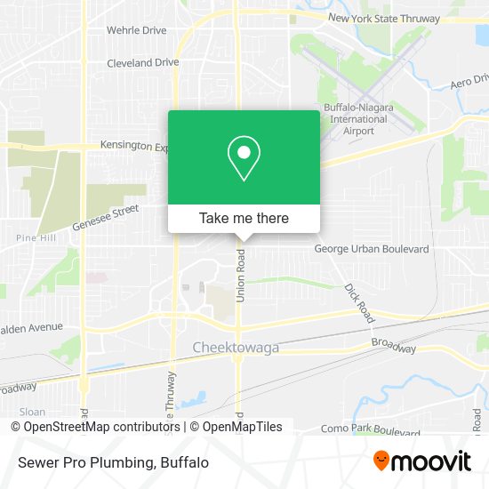 Mapa de Sewer Pro Plumbing