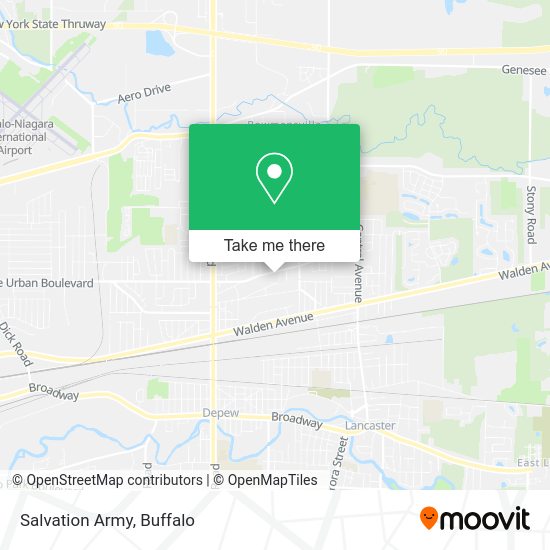 Mapa de Salvation Army