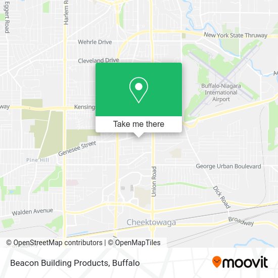 Beacon Building Products map