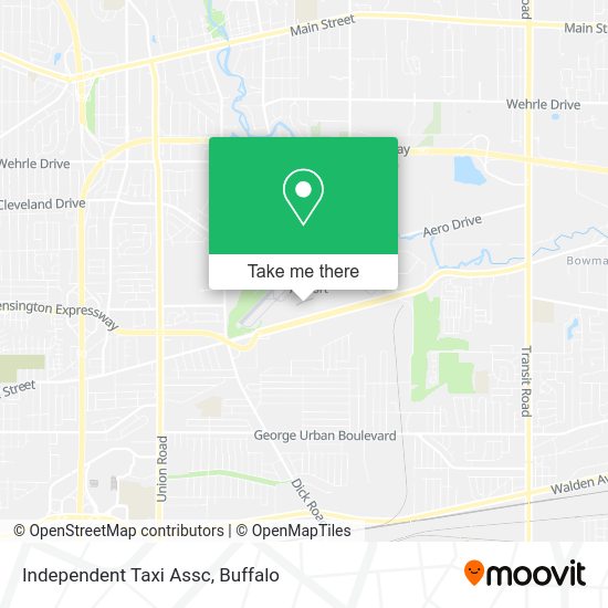 Mapa de Independent Taxi Assc