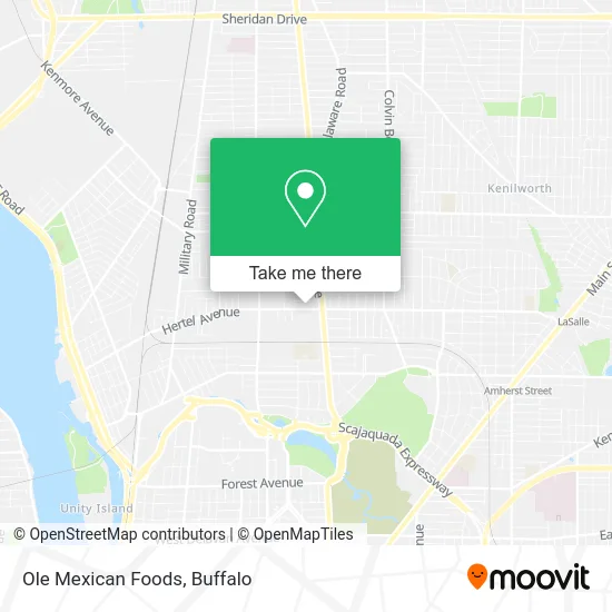 Ole Mexican Foods map