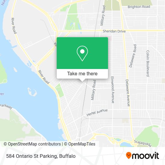 584 Ontario St Parking map