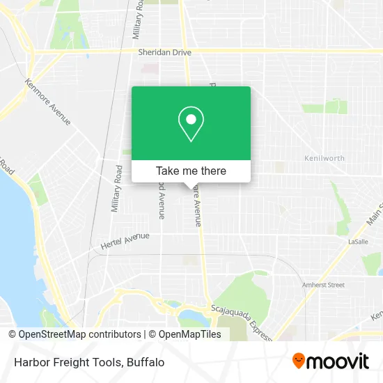 Harbor Freight Tools map