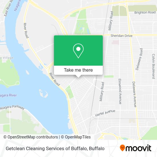 Mapa de Getclean Cleaning Services of Buffalo