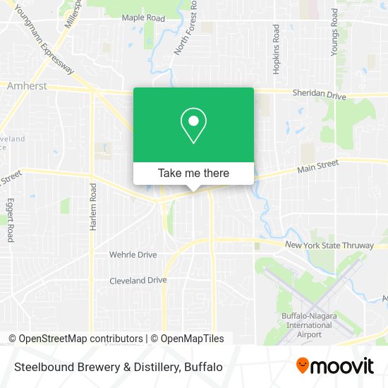 Steelbound Brewery & Distillery map