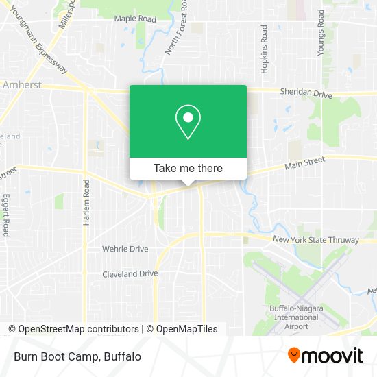 Mapa de Burn Boot Camp