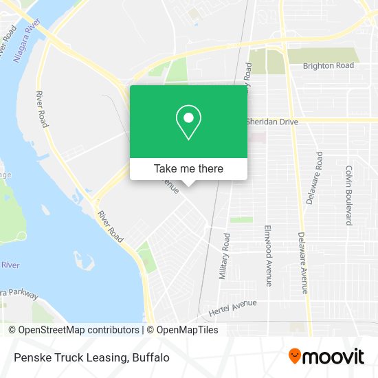 Penske Truck Leasing map