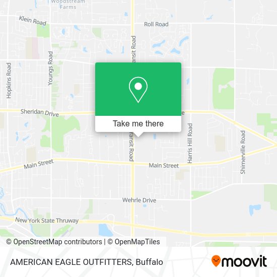 Mapa de AMERICAN EAGLE OUTFITTERS