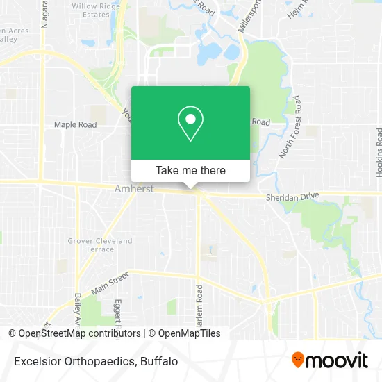 Excelsior Orthopaedics map