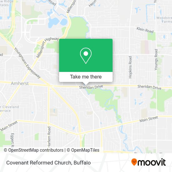 Covenant Reformed Church map