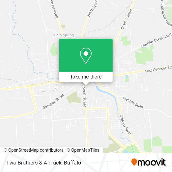 Two Brothers & A Truck map