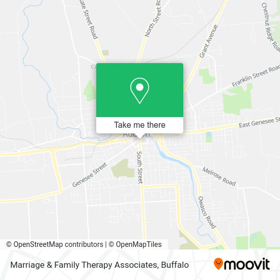 Marriage & Family Therapy Associates map