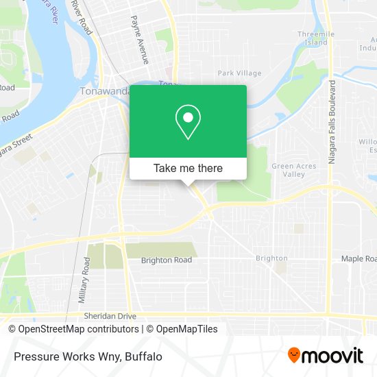 Mapa de Pressure Works Wny