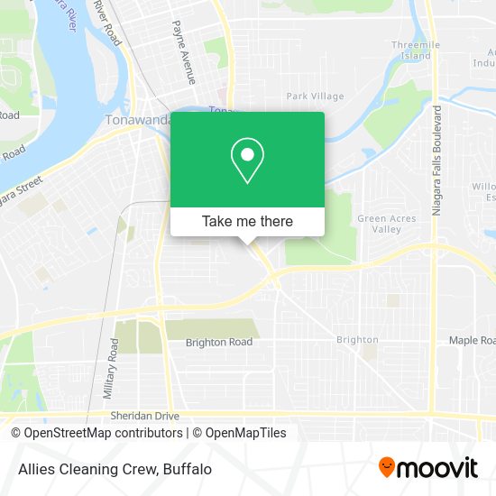 Mapa de Allies Cleaning Crew