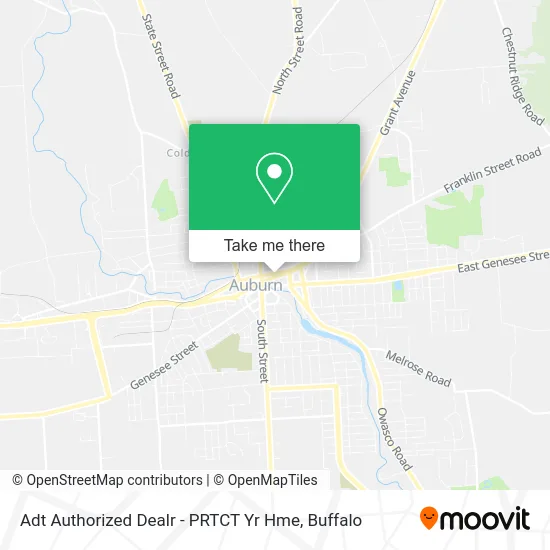 Mapa de Adt Authorized Dealr - PRTCT Yr Hme