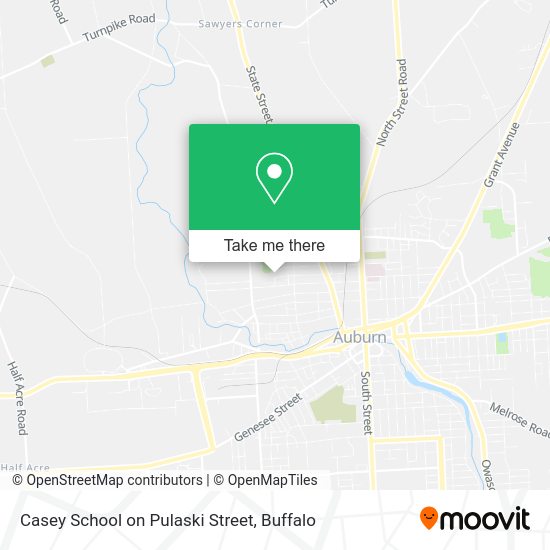 Mapa de Casey School on Pulaski Street