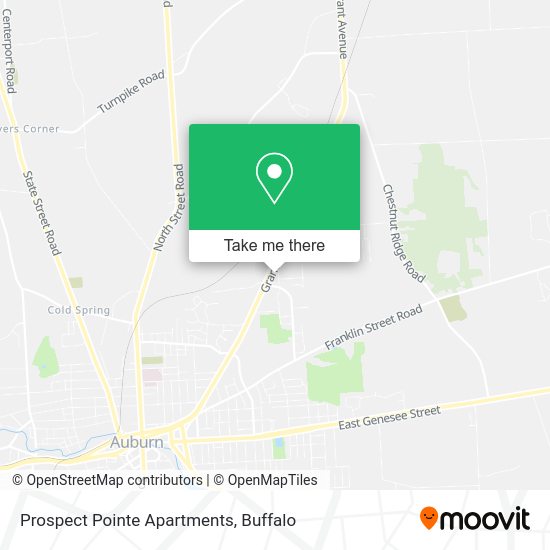 Mapa de Prospect Pointe Apartments