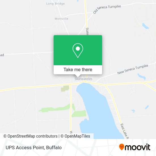 UPS Access Point map