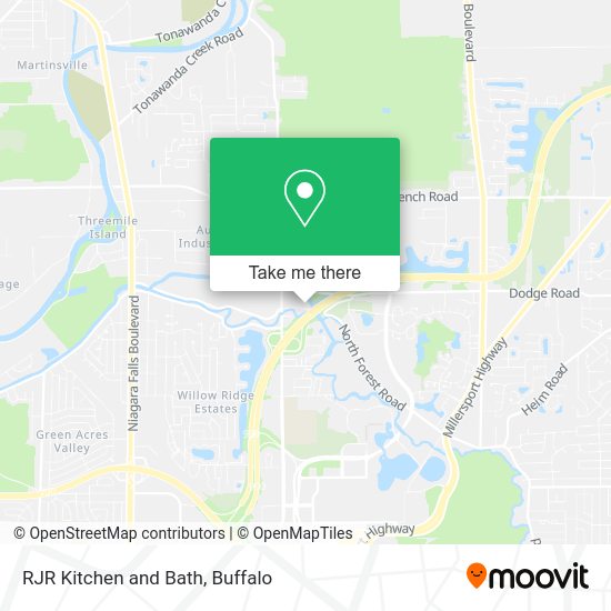 Mapa de RJR Kitchen and Bath