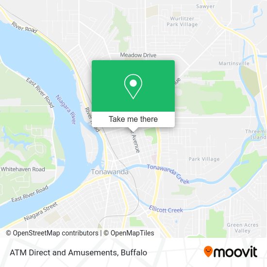 Mapa de ATM Direct and Amusements