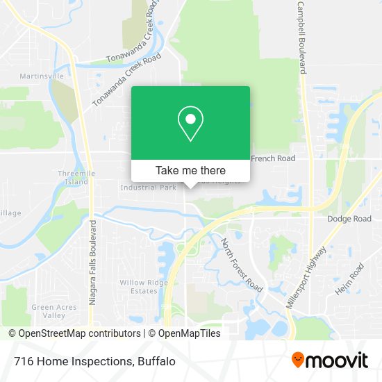Mapa de 716 Home Inspections