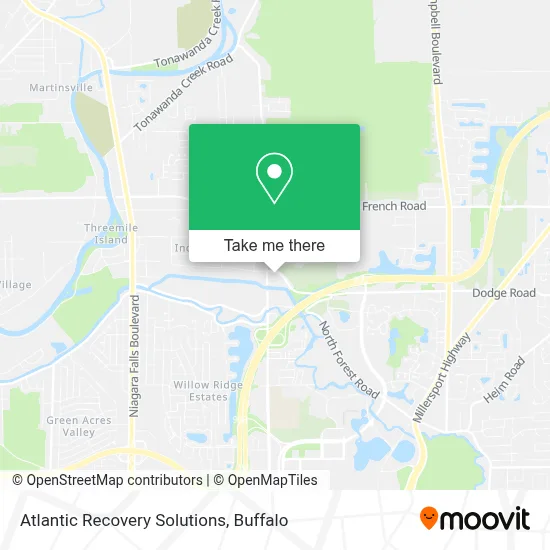 Atlantic Recovery Solutions map