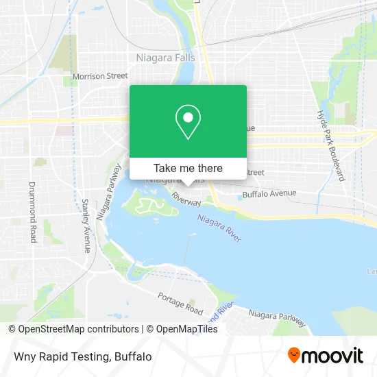 Wny Rapid Testing map