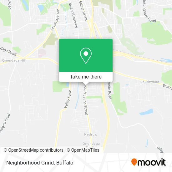 Neighborhood Grind map