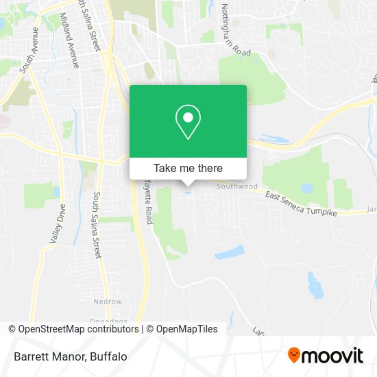 Mapa de Barrett Manor