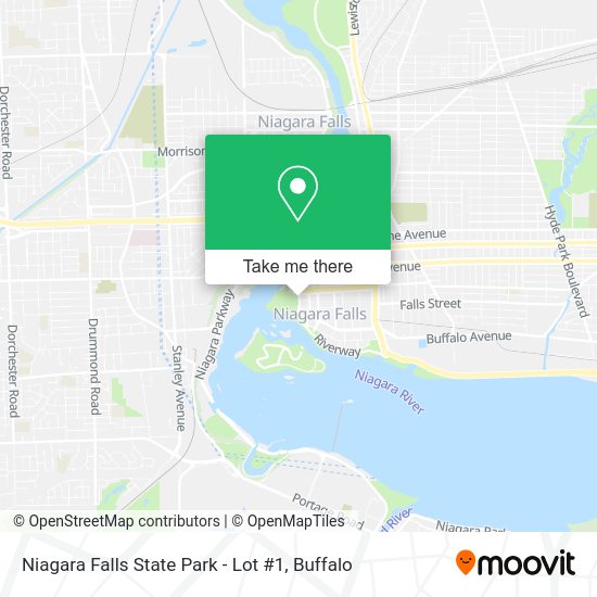 Mapa de Niagara Falls State Park - Lot #1