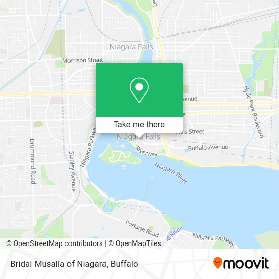 Bridal Musalla of Niagara map