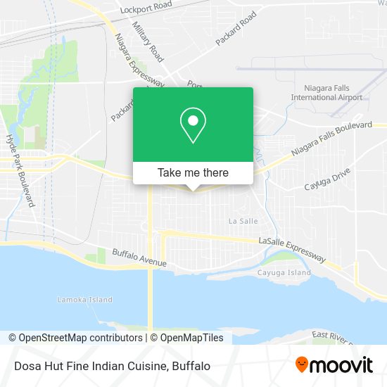 Dosa Hut Fine Indian Cuisine map