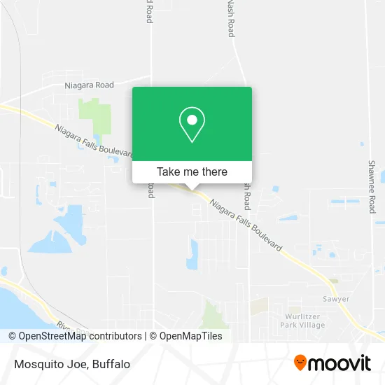 Mosquito Joe map