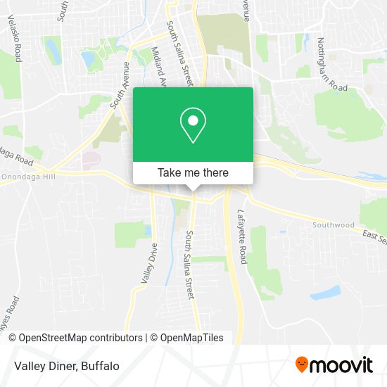 Mapa de Valley Diner