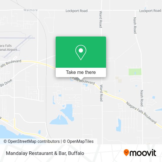 Mandalay Restaurant & Bar map