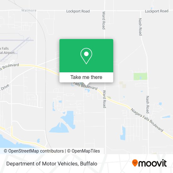 Mapa de Department of Motor Vehicles