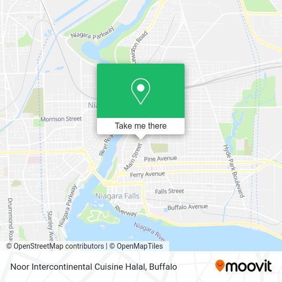 Mapa de Noor Intercontinental Cuisine Halal