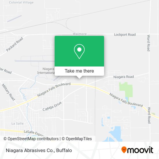 Niagara Abrasives Co. map