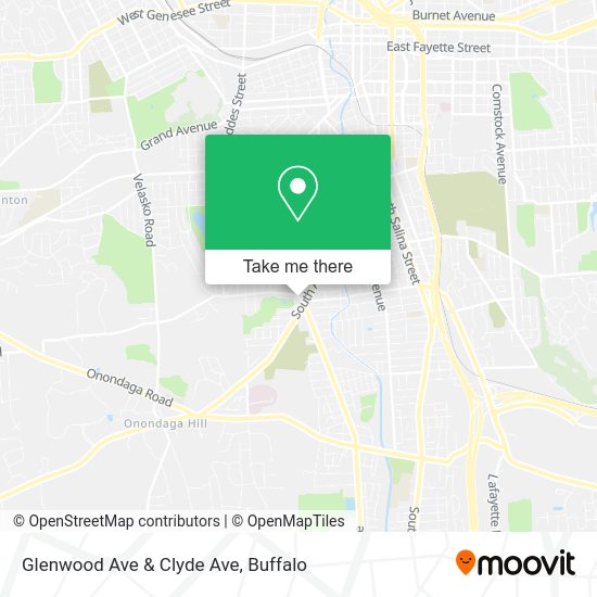 Mapa de Glenwood Ave & Clyde Ave