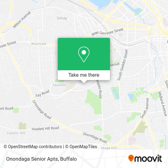 Onondaga Senior Apts map