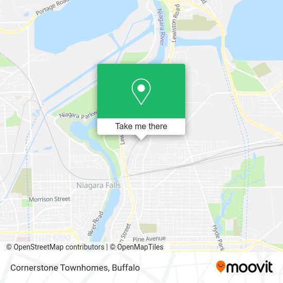Cornerstone Townhomes map