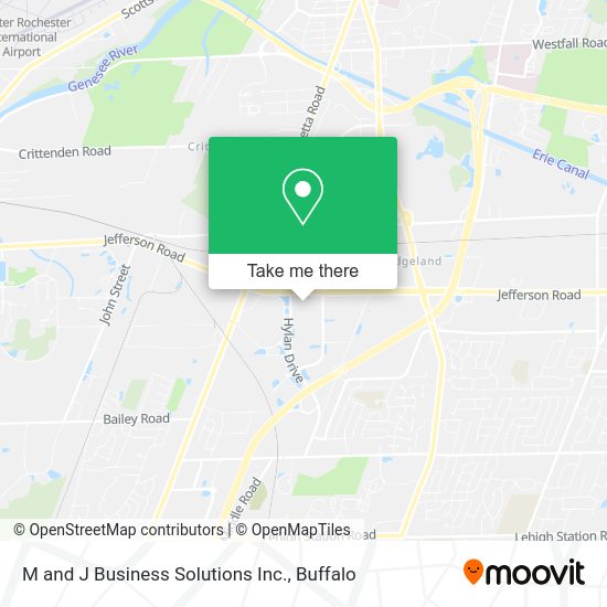 Mapa de M and J Business Solutions Inc.