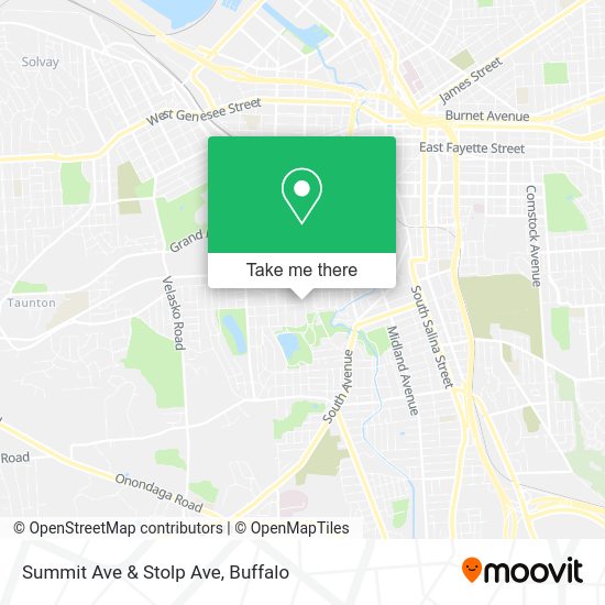 Mapa de Summit Ave & Stolp Ave