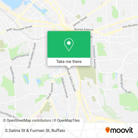 S.Salina St & Furman St map