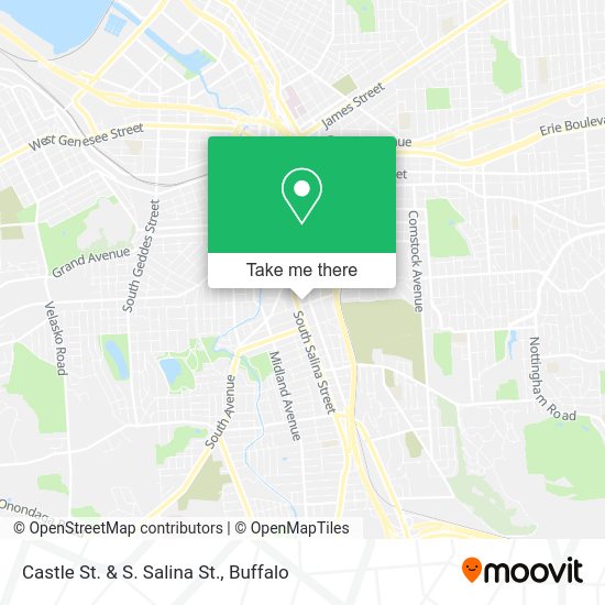 Castle St. & S. Salina St. map