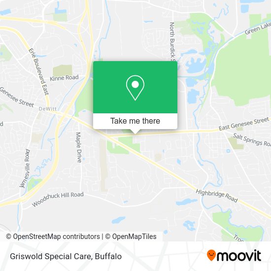 Mapa de Griswold Special Care